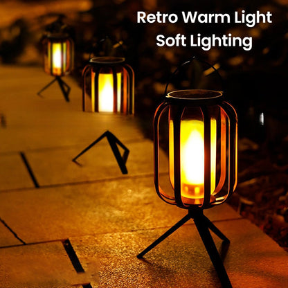 🌟4 üzemmódú napelemes lámpa kültéri világítás