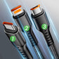 【💯1+1 ingyen】⚡120 W-os 3 az 1-ben gyors töltőkábel