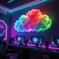 ⚡ Hálószoba hangulatvilágítás 🌈 DIY USB Thundercloud LED-es fénykijelző