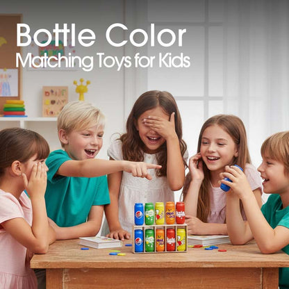 🎨Palack színben passzoló játékok gyerekeknek