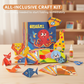 👶 1+1 INGYEN 🧠 Gyermek oktatási DIY origami kézműves ✂️✨