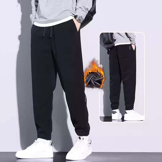 👖Férfi kúpos, zsebű, húzózsinórral ellátott kordbársony nadrág