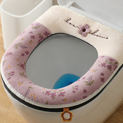 🔥legkelendőbb és legkedveltebb termék💫 Puha plüss, teljes lefedettségű WC-üléshuzat