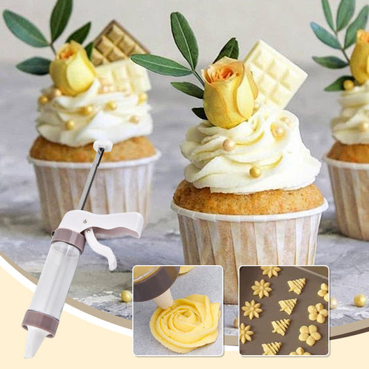 ✨Krémes keretező pisztoly sütipréssel