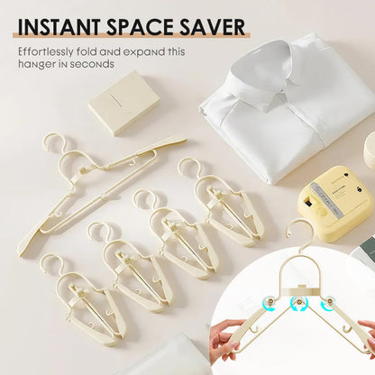 Többfunkciós összecsukható utazó akasztók