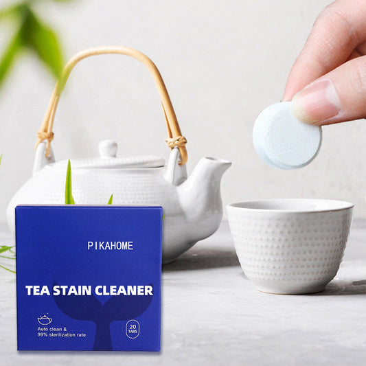 Többfunkciós pezsgőtabletták tea foltok tisztítására