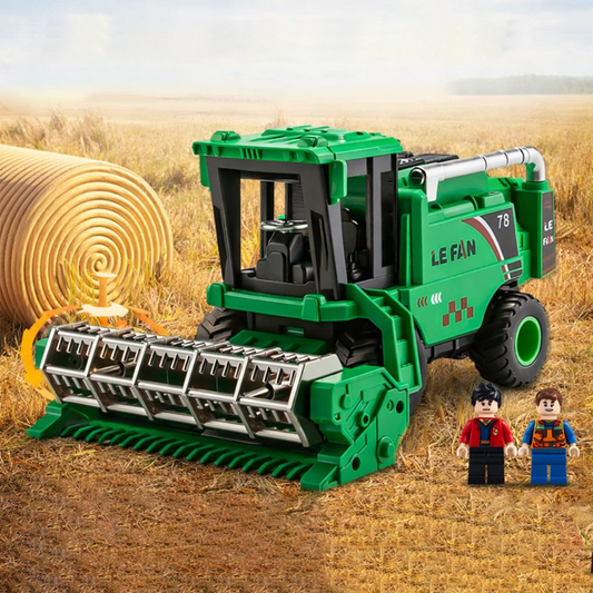 Tehetetlenséggel hajtott, valósághű kombájn játék