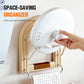 ✨Fúrás nélküli, falra szerelhető edényfedél-tartó