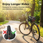 🔥🚴‍♂️ Ergonomikus Légáteresztő Kerékpárnyereg Memóriahabbal 🌿🧽