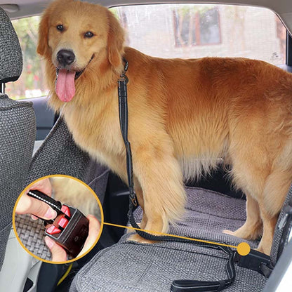 🚘 Kutya Biztonsági Pórázok Fényvisszaverő Csíkokkal 🛡️🐶