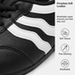 【EU 36-43】👡Női retro hullámos csíkos, fűzős cipő