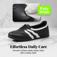 【EU 36-43】👡Női retro hullámos csíkos, fűzős cipő