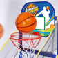 🎁 Gyerekeknek való beltéri kosárlabda játékgép 4 labdával 🏀🎯