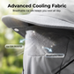 ☀️Légáteresztő halászsapka levehető arcmaszkkal