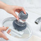 📢 49% OFF! Kitchen Soap Press Dispensing Palm Brush – Beépített szappanadagoló, ergonomikus fogás, edényekhez 🧼✨