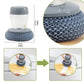📢 49% OFF! Kitchen Soap Press Dispensing Palm Brush – Beépített szappanadagoló, ergonomikus fogás, edényekhez 🧼✨