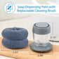 📢 49% OFF! Kitchen Soap Press Dispensing Palm Brush – Beépített szappanadagoló, ergonomikus fogás, edényekhez 🧼✨