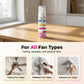 🧼🌀 Ventilátor-tisztító spray – szétszerelés nélkül. A hab feloldja a port. Minden típusú ventilátoron hatékony! 🌬️✨