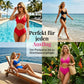 👙 Szexi, kétdarabos női bikini szett, csipkés díszítéssel | Állítható pántok, divatos megjelenés – utánvéttel ☀️✨