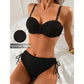 👙Női magas derekú bikini felső és alsó szett