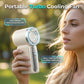 Turbós kézi ventilátor – 16900 RPM, 6 sebességfokozat, LED kijelző. 🌬️✨