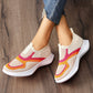 Női légáteresztő kötött slip-on tornacipő
