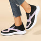 Női légáteresztő kötött slip-on tornacipő