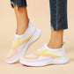 Női légáteresztő kötött slip-on tornacipő