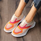 Női légáteresztő kötött slip-on tornacipő