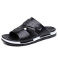 Férfi műbőr slip-on szandál 👞