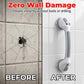 🚿🛁 Tapadókorongos fürdőszobai fogantyú – fúrás nélkül, gyors felszerelés és további támasz a fürdőszobában 🔒