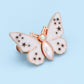 🌸🦋  Levehető, pillangó alakú övcsat – szerszám nélkül állítható, ideális farmerokhoz, szoknyákhoz és ruhákhoz✨👗