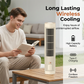 💨🔋 Újratölthető légkeringető ventilátor –✨ Álló és fekvő módban is használható, vezeték nélküli szabadság bármelyik szobában 🏠