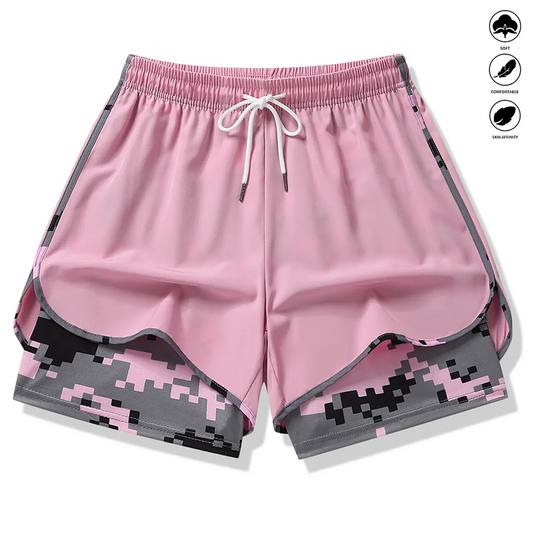 🏃 Női 2 az 1-ben sportshort belső réteggel, állítható derékpánttal🩳