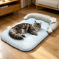 🐾❄️ Lélegző Hűsítő Fekhely Kutyáknak és Macskáknak: Kényelmes Alvás és Hűsítés – Raktáron! 🛌