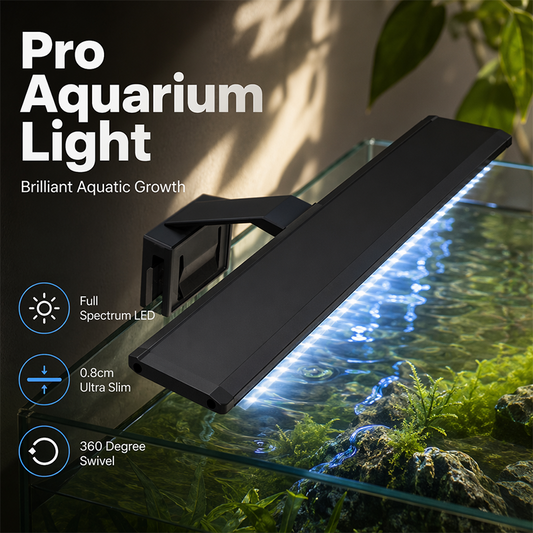 Teljes spektrumú LED-es akváriumi rögzítő lámpa