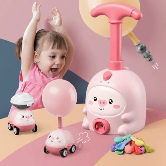 🔥MOST 50% KEDVEZMÉNY!🎈Aerodinamikus léggömbös autók – tanulás, kreativitás🚗