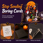🎃 1+1 INGYEN 👻 Ijesztő halloweeni pop-up üdvözlőkártya – Meglepő 3D-s kialakítás és egyedi halloweeni üdvözlet ✨