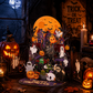🎃 1+1 INGYEN 👻 Ijesztő halloweeni pop-up üdvözlőkártya – Meglepő 3D-s kialakítás és egyedi halloweeni üdvözlet ✨