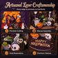 🎃 1+1 INGYEN 👻 Ijesztő halloweeni pop-up üdvözlőkártya – Meglepő 3D-s kialakítás és egyedi halloweeni üdvözlet ✨