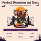 🎃 1+1 INGYEN 👻 Ijesztő halloweeni pop-up üdvözlőkártya – Meglepő 3D-s kialakítás és egyedi halloweeni üdvözlet ✨