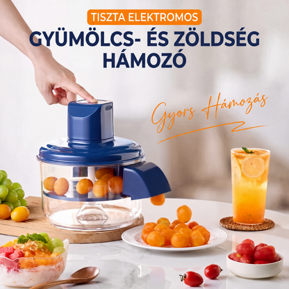 🥝 50% kedvezmény🥔 Átlátszó elektromos gyümölcs- és zöldséghámozó