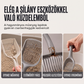🧹Finom hálós fém macskaalom-szűrőkanál🐱