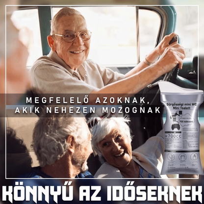 🔥 45% OFF! 700 ml-es hordozható piszoár tasak – Utazáshoz, autóhoz – Utánvét 📦