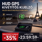 🚗🛰️ Head-Up Display (HUD) Autós GPS digitális sebességmérő – tartsd a szemed az úton, kerül el a bírságokat. 50% KEDVEZMÉNY!