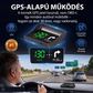🚗🛰️ Head-Up Display (HUD) Autós GPS digitális sebességmérő – tartsd a szemed az úton, kerül el a bírságokat. 50% KEDVEZMÉNY!