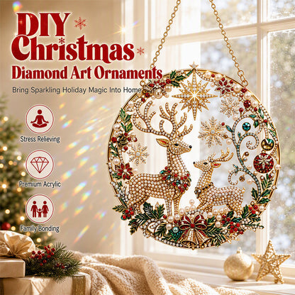 🎄Karácsonyi gyöngy art DIY készlet felnőtteknek – kézzel készített ünnepi díszkészlet 🎁💠