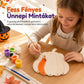 🎃 Halloween-i fából készült tök DIY kézműves készlet