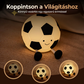⚽️ Tölthető szilikon futball éjszakai fény 💡
