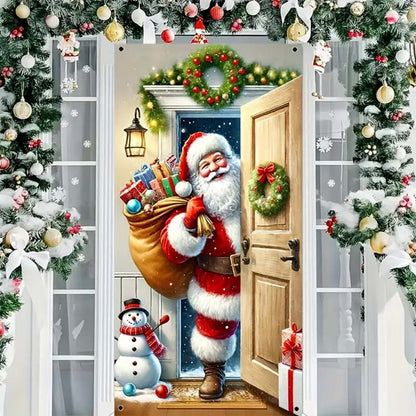 🎅1+1 INGYEN🎄Karácsonyi ajtódekoráció 🚪